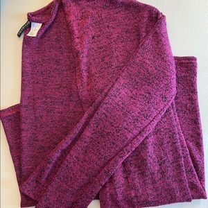 Burgundy Cardigan